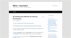 Desktop Screenshot of importgrossiste.com